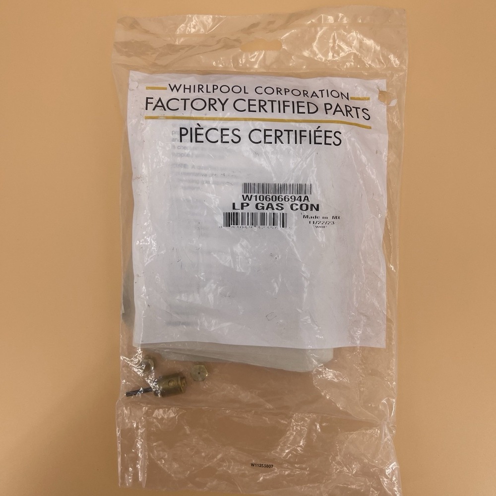 Whirlpool Original W10606694A New Genuine OEM W10307153 Dryer Lp Gas Conversion
